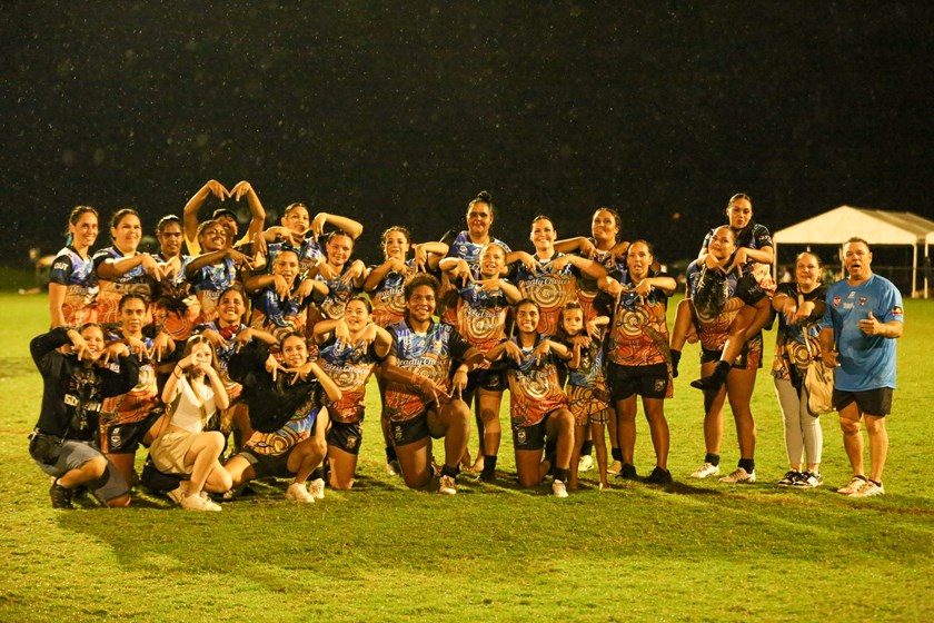 Mungindi after taking the win. Photo: Jacob Grams/QRL