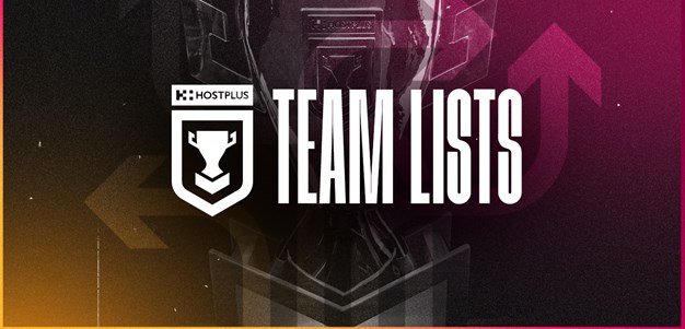 Round 10 Hostplus Cup team lists