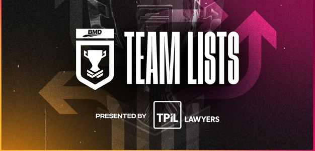 Round 7 BMD Premiership team lists