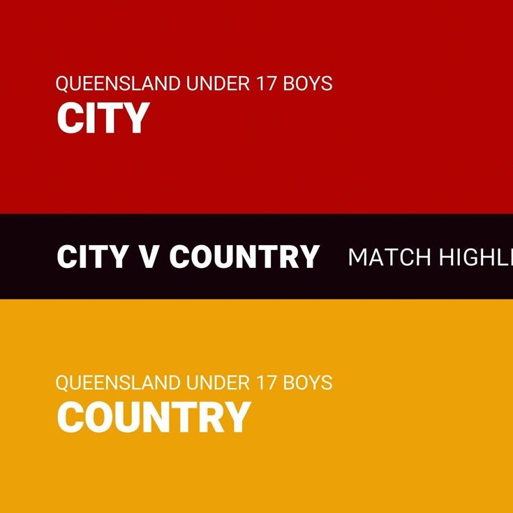 Match highlights: Queensland Under 17 City v Country boys