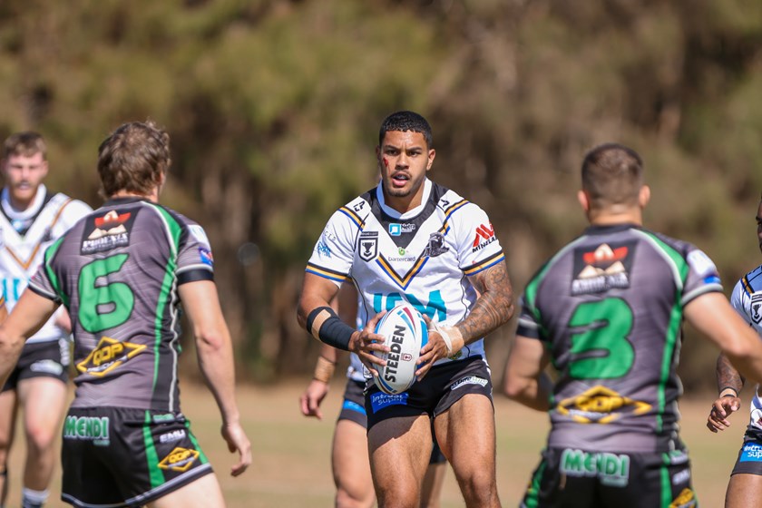 Quai-Ward in action for Souths Logan Magpies in Week 1 of the 2021 Intrust Super Cup finals. Photo: Erick Lucero / QRL