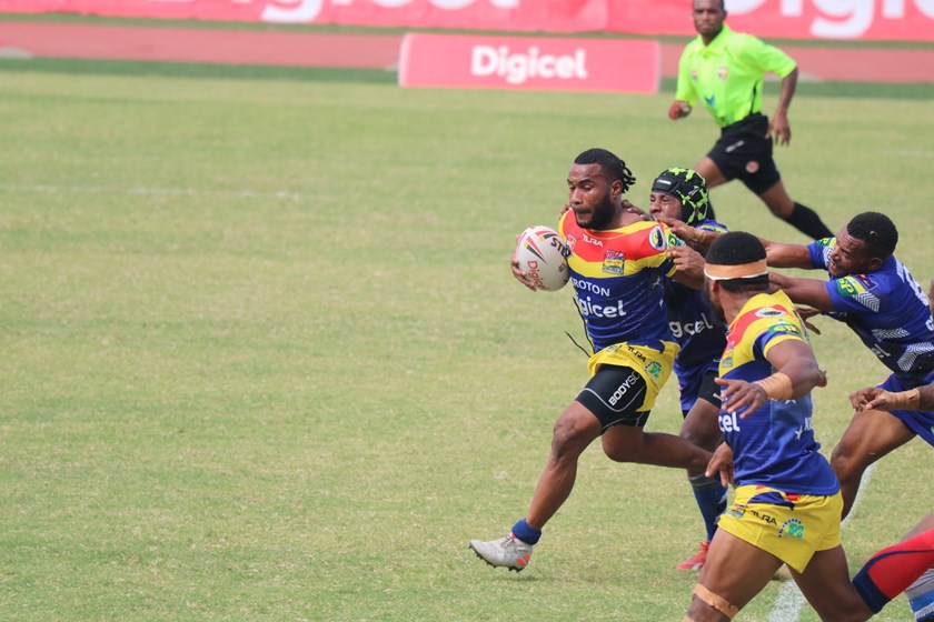 Hela Wigmen v Kimbe Cutters in Round 1 of the Digicel Cup. Photo: PNG Hunters Media