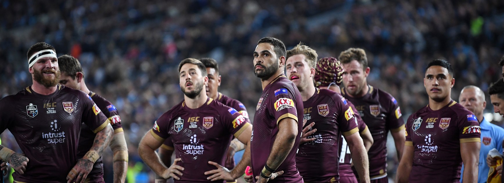 Controversial penalty try in Maroons loss