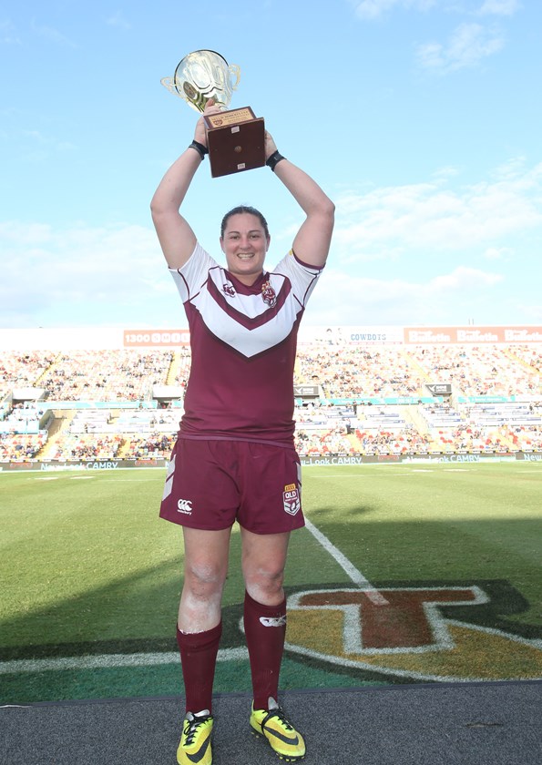 Steph Hancock representing Queensland. 