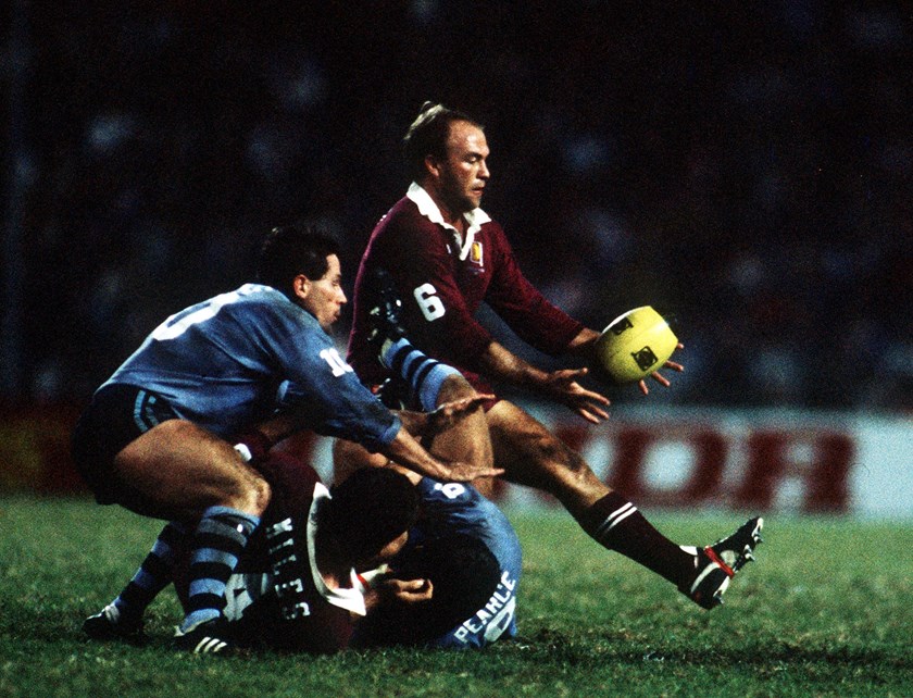 Wally Lewis. Photo: NRL Images