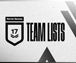 Round 1 Harvey Norman Under 17 team lists