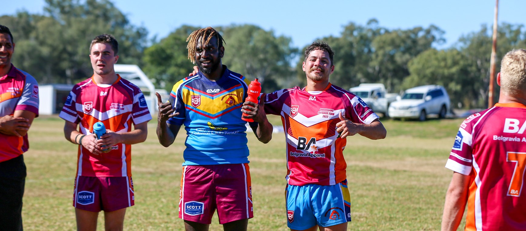 In pictures: QLD Outback v NQ United action