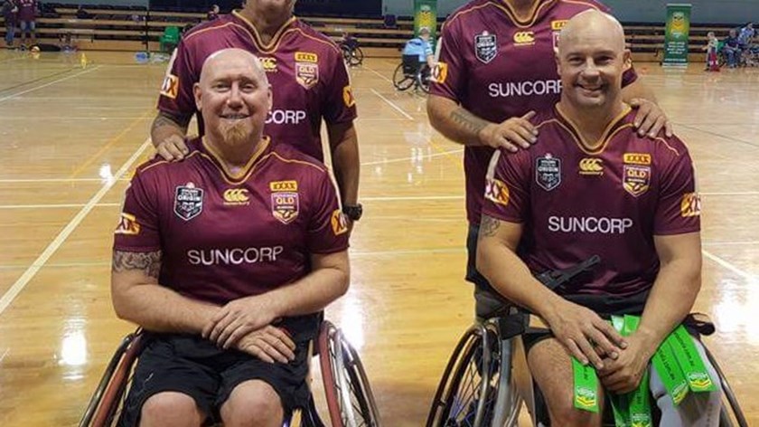 Jeff Wright and Pete Arbuckle. Photo: Supplied