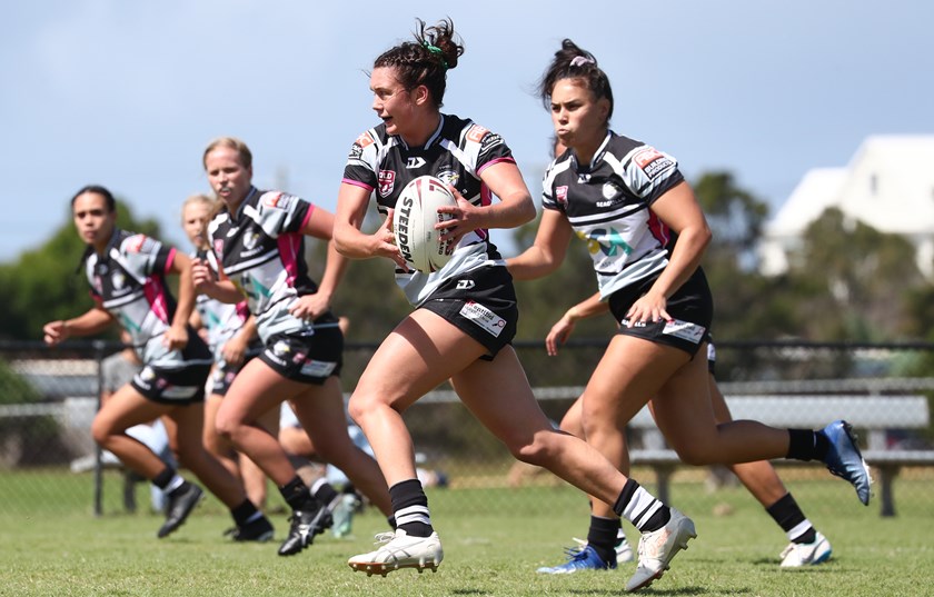 Tweed forward Jessika Elliston. Photo: Jason O'Brien / QRL