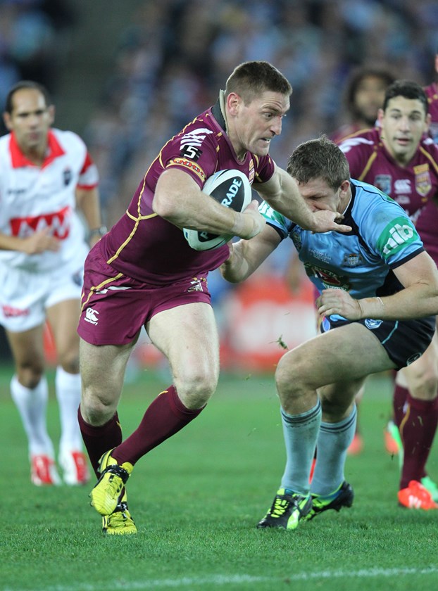 Back in maroon. Photo: NRL Images