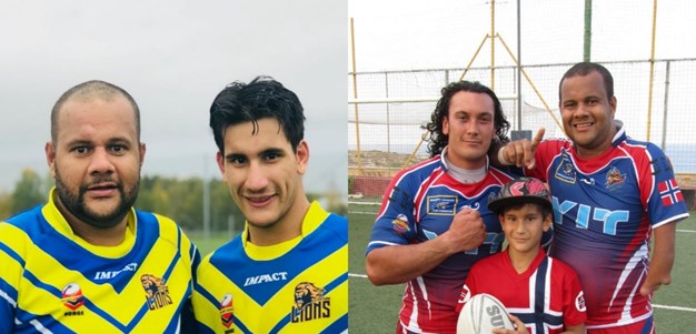 Cairns-born father and son to represent Norway in rare feat