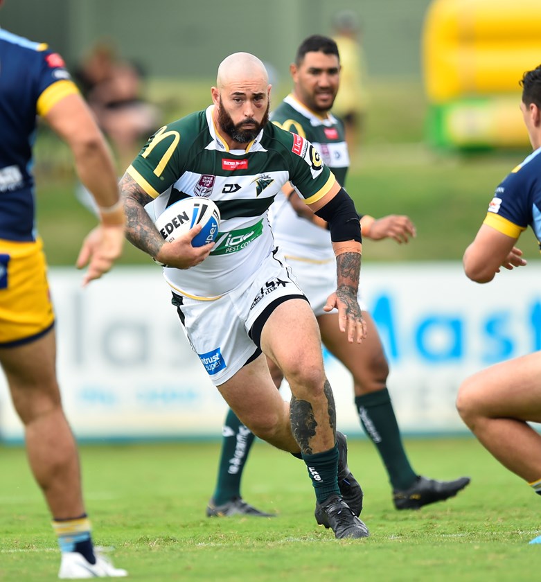 Nat Neale in action for Ipswich Jets. Photo: QRL Media