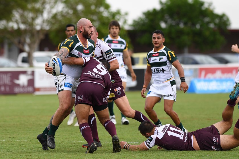 Nat Neale in action for the Ipswich Jets this year. Photo: QRL Media