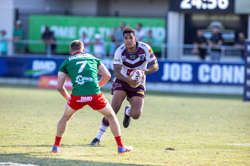 Lining up for the Burleigh Bears in Round 1 of the 2022 season. Photo: Jim O'Reilly / QRL