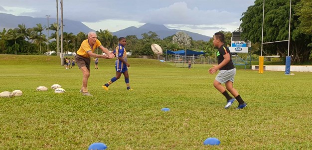 Kev continues to share his knowledge of the game after 73 years