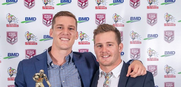 Wynnum Manly applaud their players of the year
