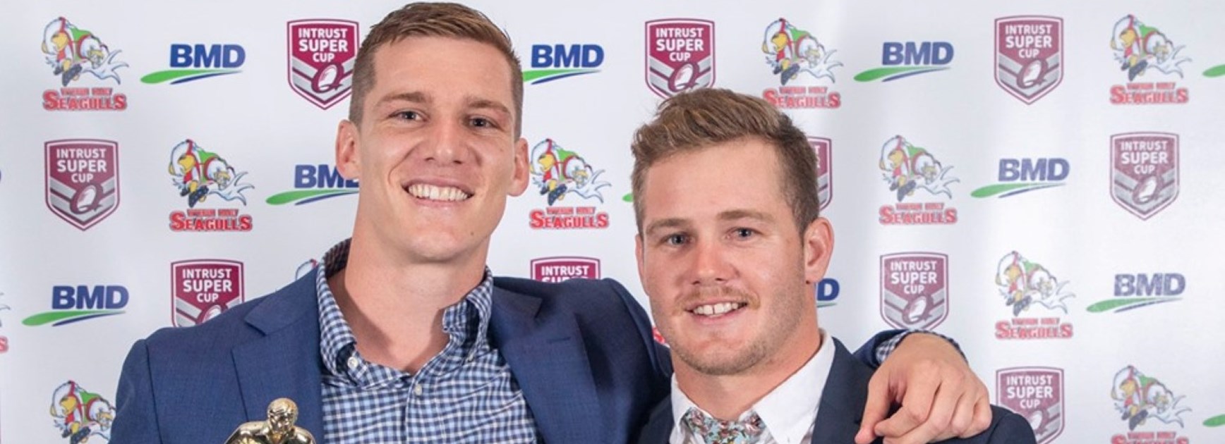 Wynnum Manly applaud their players of the year