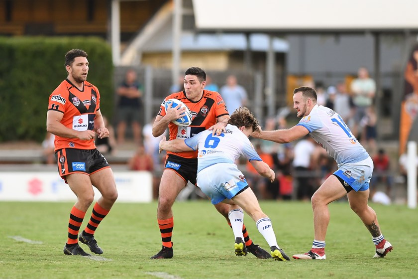 Experienced Easts Tigers centre Shane Neumann. Photo: QRL Media