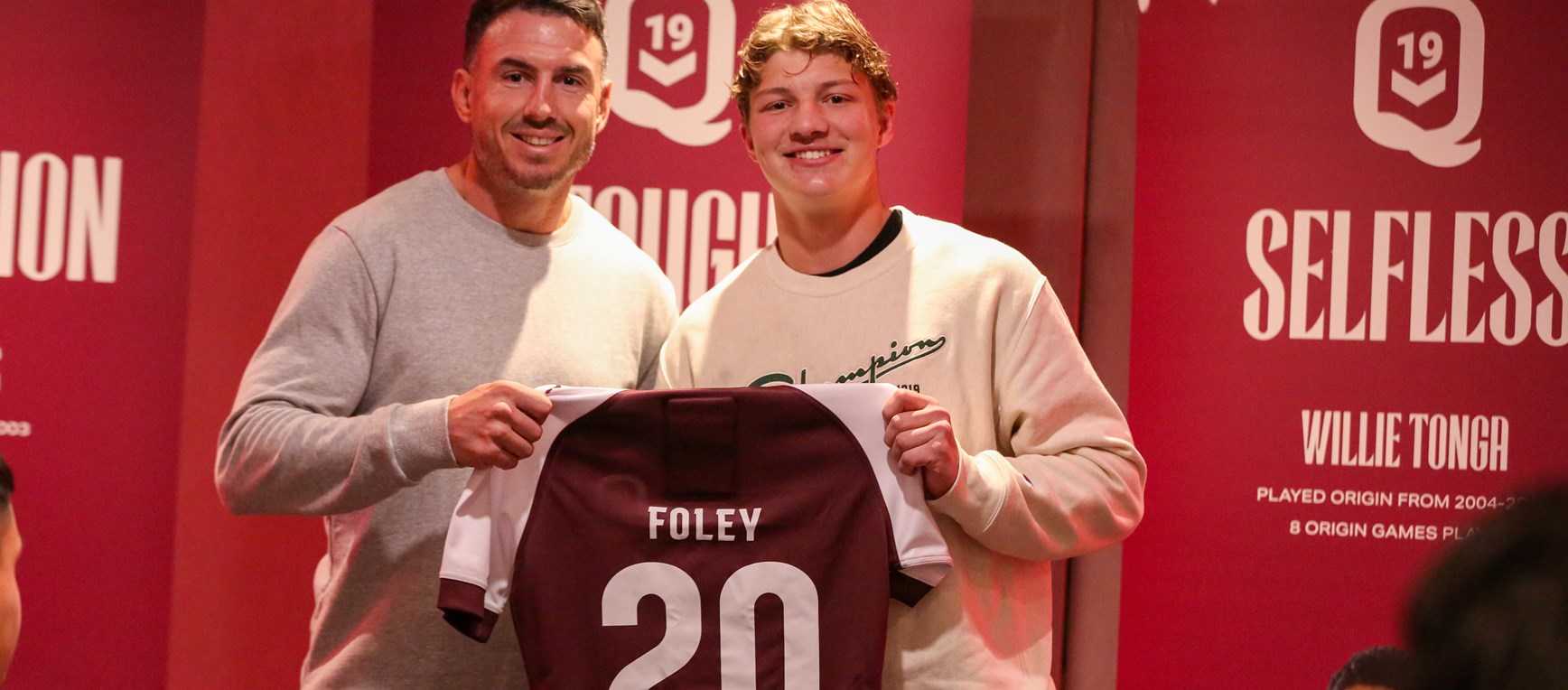 In pictures: Queensland Under 19 boys' jersey presentation