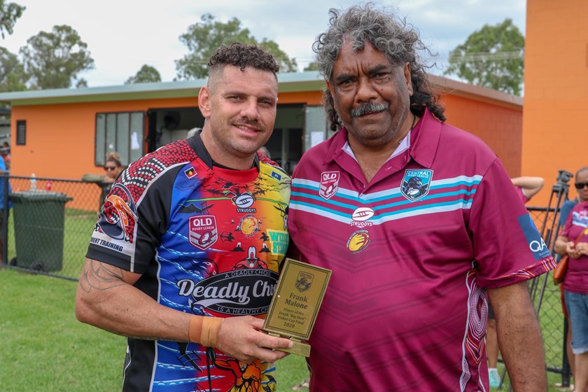 Frank Malone Player of the Final - Josh Tanner (Wide Bay). Photo: Cameron Stallard / QRL