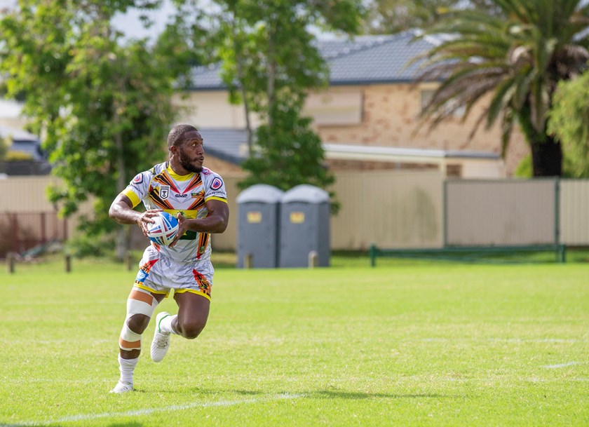 File image of Watson Boas in action for the PNG Hunters. All photos: Jim O'Reilly / QRL