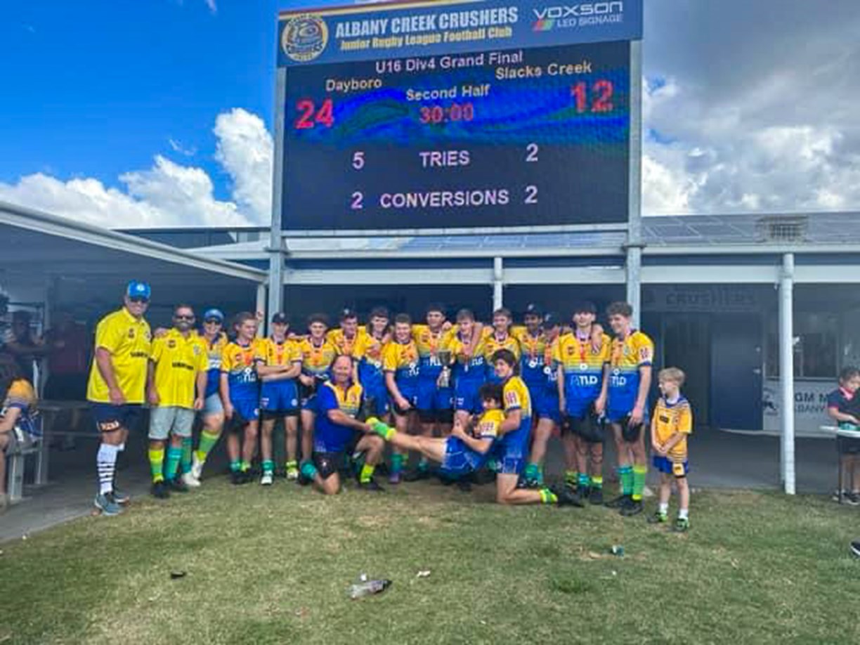 In pictures Rugby League Brisbane junior boys premiers QRL