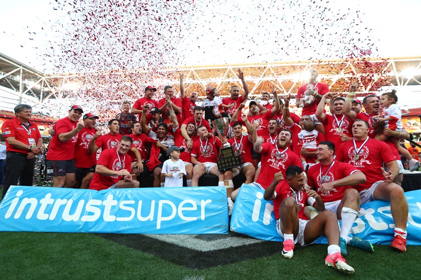 Donovan in 2018, his debut year. Photo: QRL