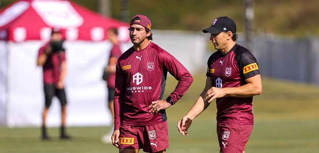 In pictures: Working hard and having fun at Maroons training