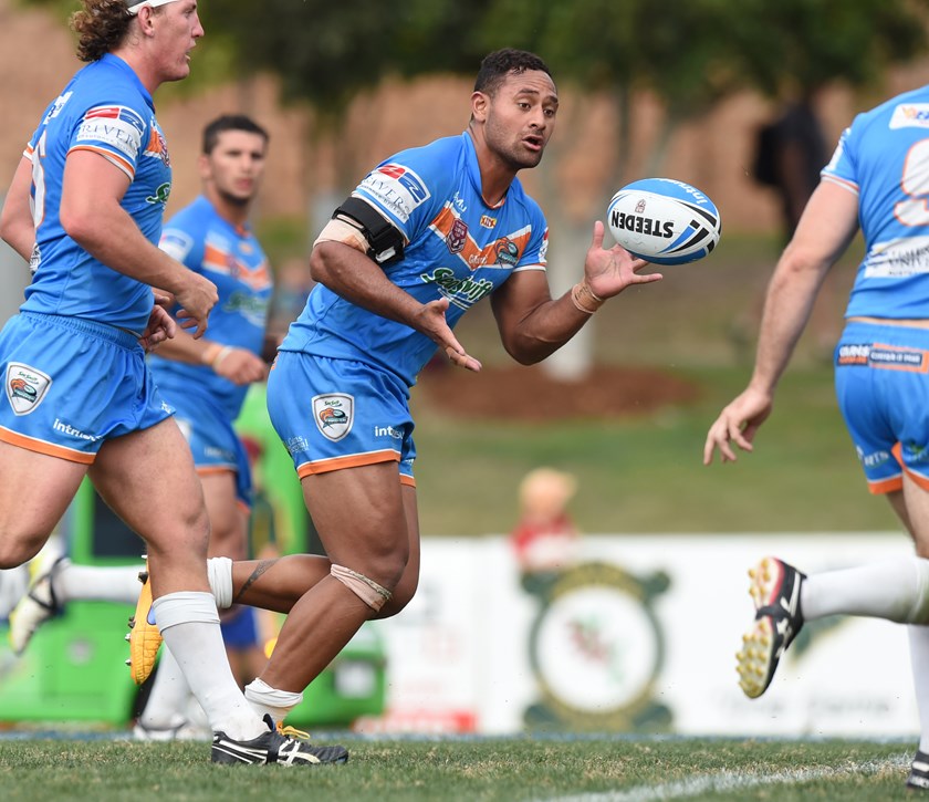 Kaufusi playing for the Pride.