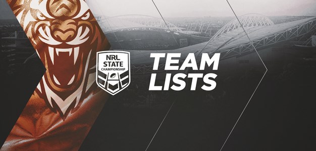 Brisbane Tigers NRL State Championship team lists