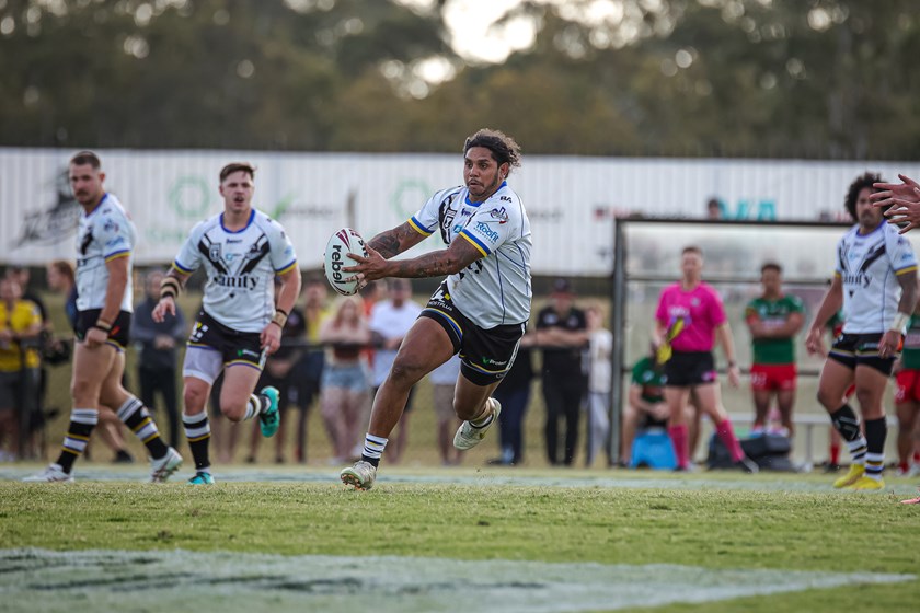 Albert Kelly during the Souths Logan Magpies v Wynnum Manly Seagulls semi-final. Photo: Erick Lucero