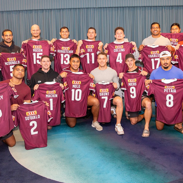In pictures: XXXX Queensland Rangers jersey presentation
