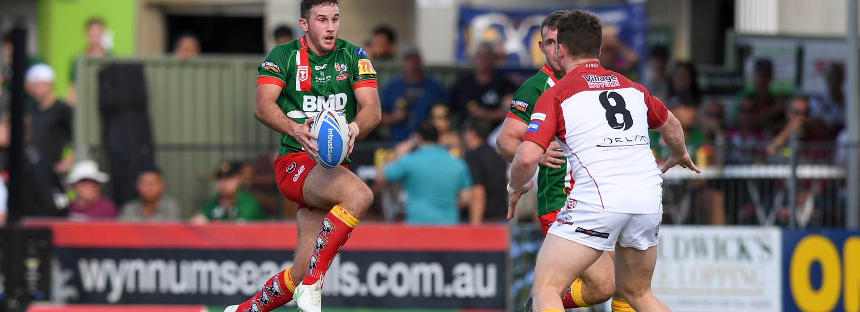 Rival fans unite to raise much-needed funds