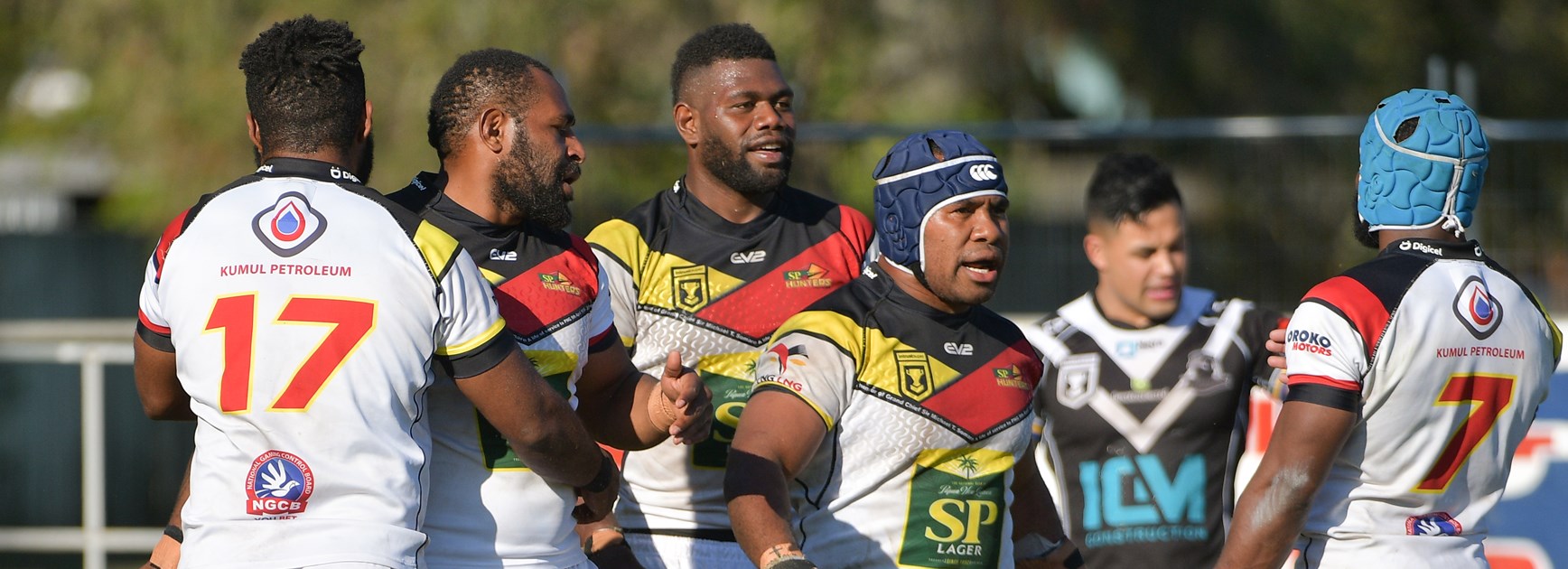 The PNG Hunters in action at Runaway Bay in 2021. Photo: KPM Sports Images