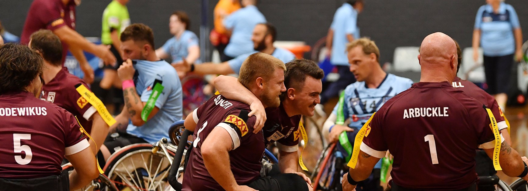The mighty Maroons: Meet the Wheelchair State of Origin players