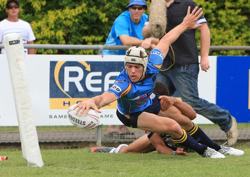 A young Daniel Odgen in action for Norths in 2010. File Image