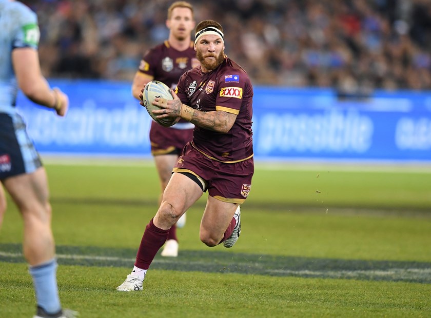 Josh McGuire in action for the Queensland Maroons in 2018. PICTURE: QRL Media