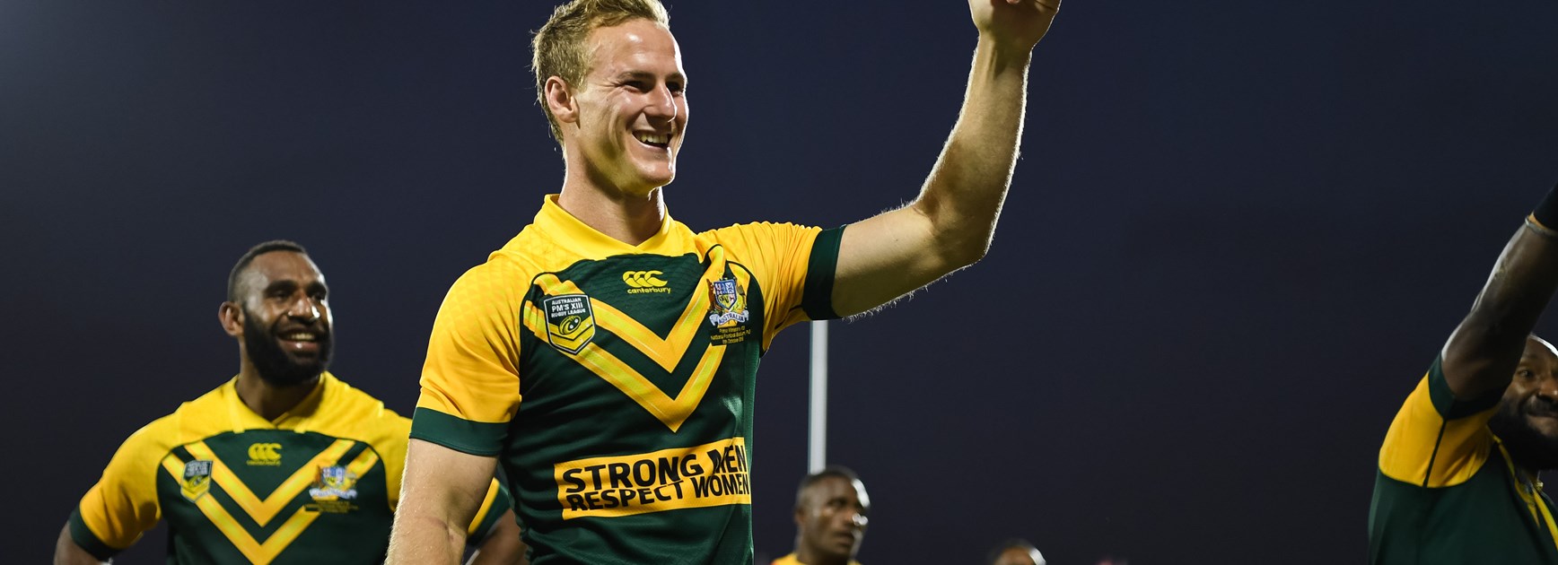 After pitch invasion, PM's XIII prevail