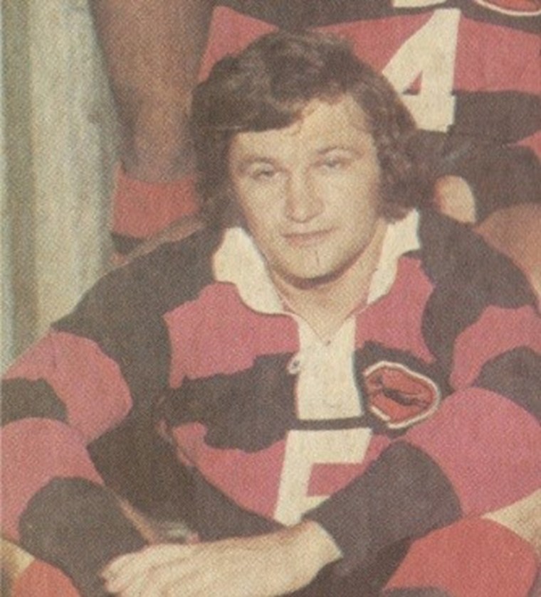 Wayne Stewart in his Wests gear. Photo: supplied