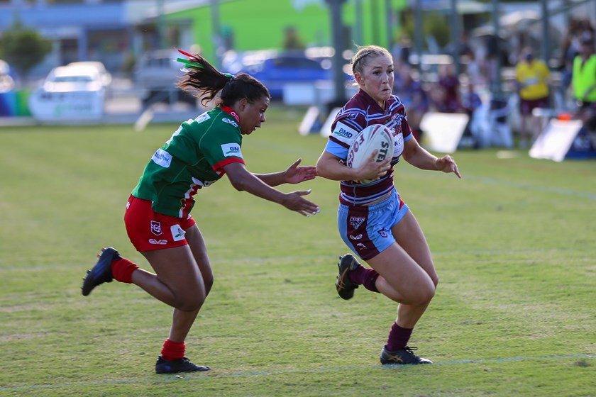 On the run. Photo: Jorja Brinums/QRL