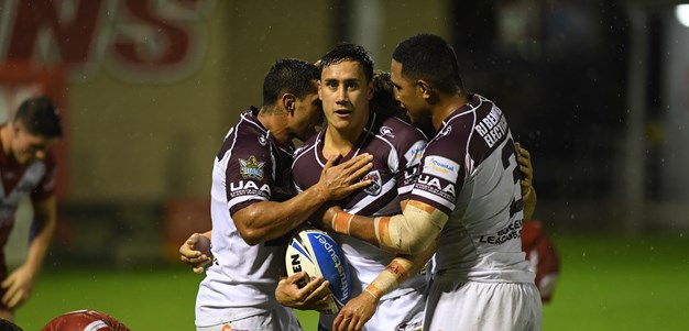 Bears score eight tries in win over Dolphins