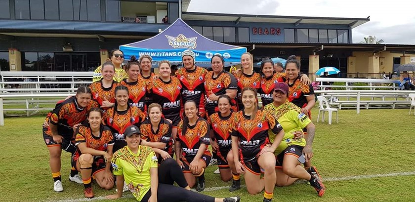 With the East Maoris team that won the QLD Nga Hau E Wha tournament in 2018. I always love representing my culture and learning more about my ancestors. Photo supplied by Tayla Eldridge