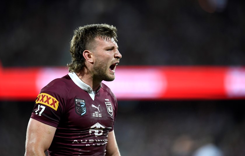 Arrow during Game I. Photo: NRL Imagery