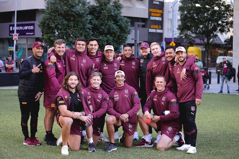 Arrow on the Game II team walk. Photo: Erick Lucero/QRL