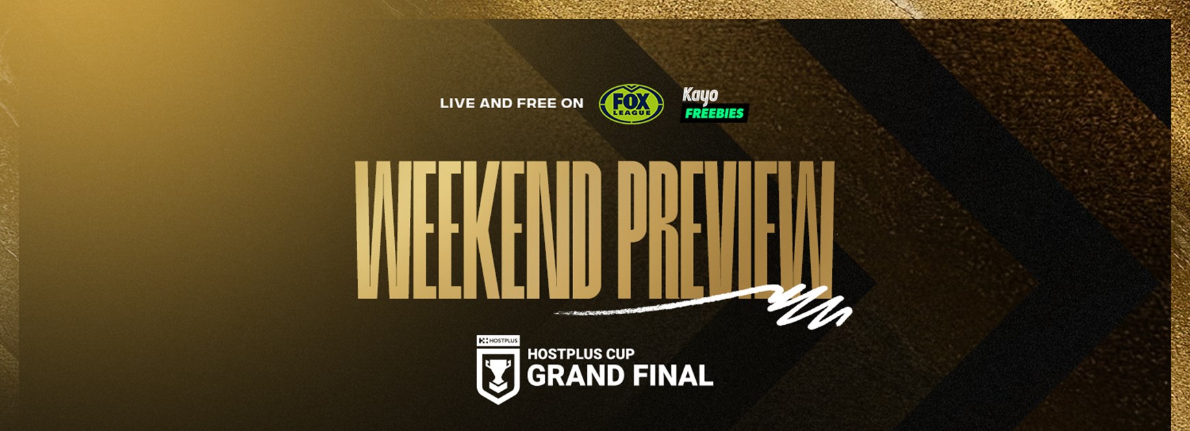 Grand Final: Weekend Preview - Hostplus Cup