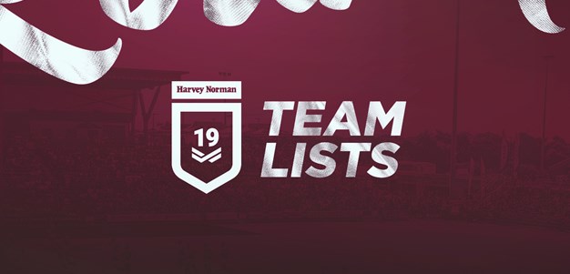 Round 4 Harvey Norman Under 19s team lists