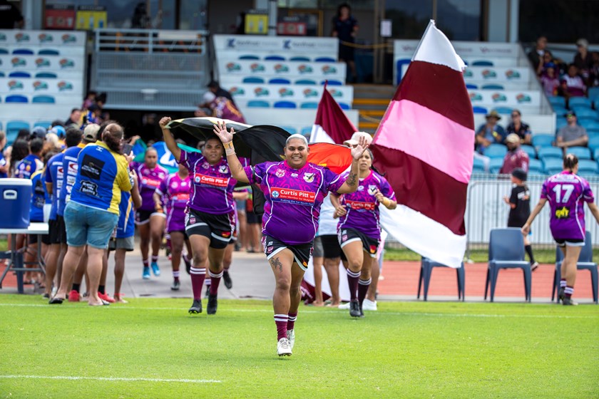 Yarrabah running on to Barlow Park. Photos: Shaz Spannenburg