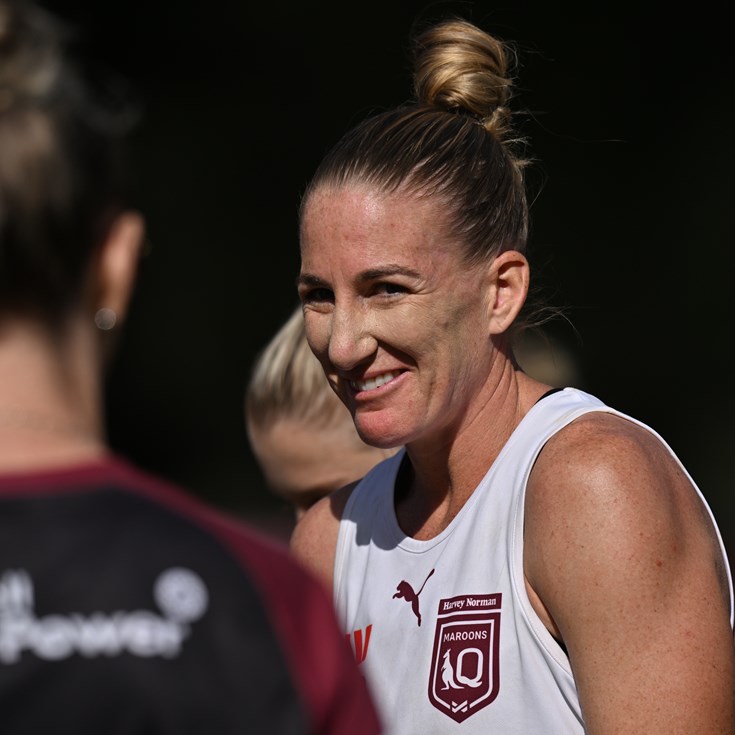 In pictures: Sunday sesh for Maroons