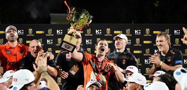Tigers pounce to create history with grand final win over Bears