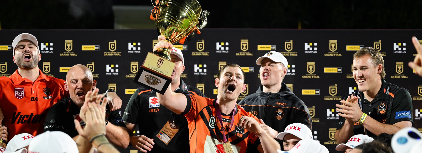 Tigers pounce to create history with grand final win over Bears